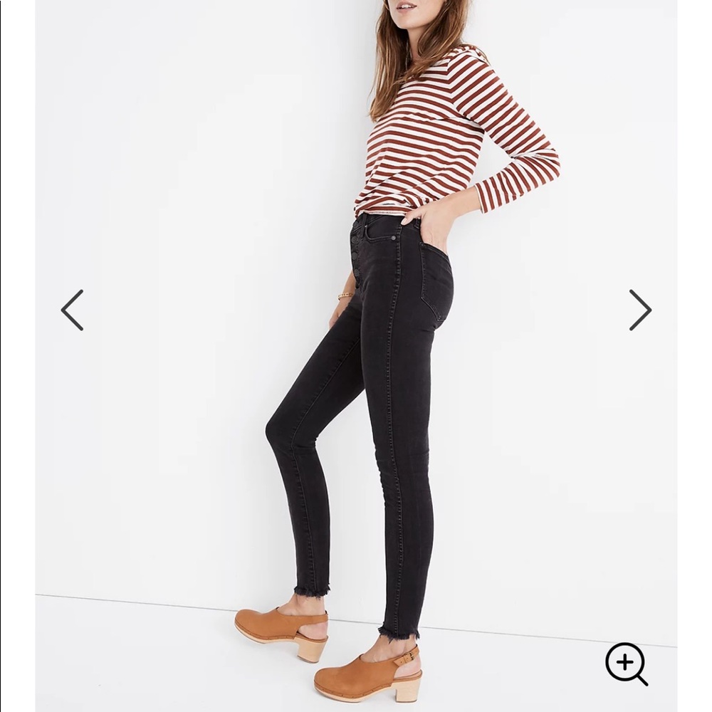 Madewell high rise petite jeans